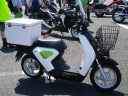 ドミノピザはもう使っている　ホンダの電動バイク　ＥＶ−neo リース販売でのリリース開始。