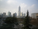 上海の街並み。　どこまでも続く大都会。　