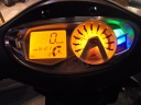 キムコＧＰ１２５i　メーターパネル。