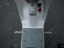 格納式ステップバー。 
