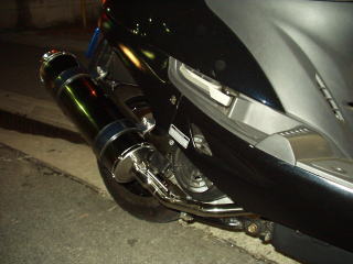 キムコ Ｖ－Ｌｉｎｋ１２５ １２５ＳＲ カスタム例