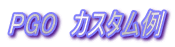 PGO　カスタム例
